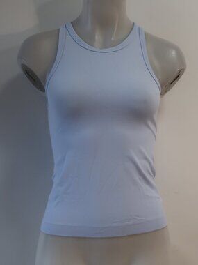 Womens Lululemon Light Blue Activewear Pullover Racerback Tank Top 6